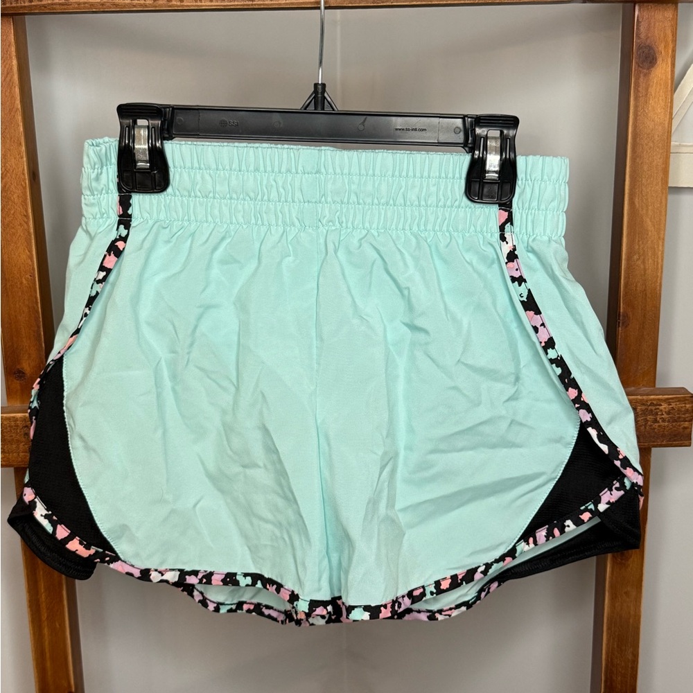 Athletic Works Kids Shorts - Mint and Black